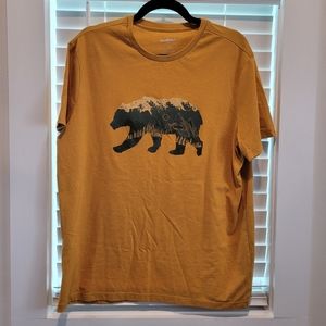 Men's Mustard Yellow Goodfellow shirt